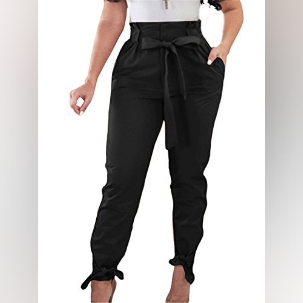 3/$12 High Waist Ruffle Trouser